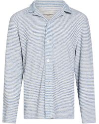 Officine Generale - Cardigan Cotton, Polyester - Lyst