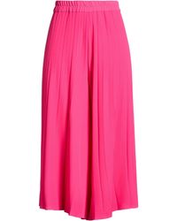 LE SARTE DEL SOLE - Fuchsia Pants Polyester, Elastane - Lyst