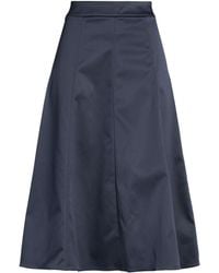 Marella - Midnight Midi Skirt Polyester - Lyst