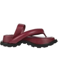 Jil Sander - Thong Sandal - Lyst