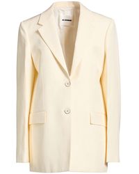 Jil Sander - Blazer Viscose, Silk - Lyst