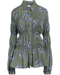 Stella Jean - Shirt Viscose - Lyst