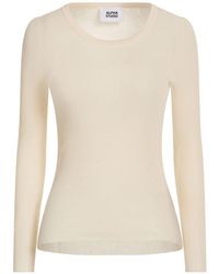 Alpha Studio - Sweater Organic Cotton, Polyamide - Lyst