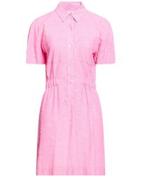 Compagnia Italiana - Mini Dress Linen, Cotton - Lyst
