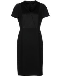 Paule Ka Knee-length Dress - White