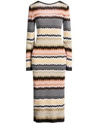 Missoni - Midi Dress Viscose, Cotton, Elastane, Polyamide - Lyst