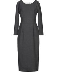 Dondup 3/4 Length Dress - Gray
