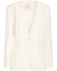 Compagnia Italiana - Blazer Cotton, Polyester, Rubber - Lyst