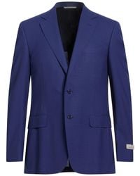 Canali - Blazer Wool - Lyst