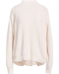 Kaos - Cream Turtleneck Viscose, Polyamide, Wool, Cashmere - Lyst