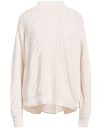 Kaos - Cream Turtleneck Viscose, Polyamide, Wool, Cashmere - Lyst