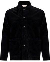 Officine Generale - Jacket Cotton, Elastane - Lyst