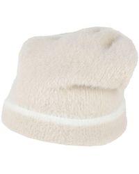 Jacquemus - Cream Hat Polyamide, Elastane - Lyst