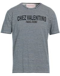Valentino Garavani - T-Shirt Linen, Cotton, Elastane - Lyst
