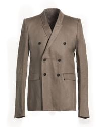 Rick Owens - Blazer Virgin Wool, Elastane - Lyst