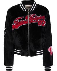 TRUE RELIGION - Shearling & Teddy - Lyst