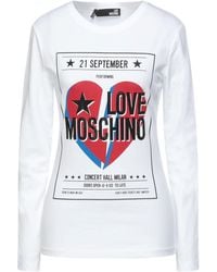 Love Moschino - T-shirt - Lyst