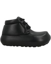 Jil Sander - Ankle Boots Leather - Lyst