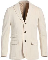 Eleventy - Blazer Wool, Cotton - Lyst