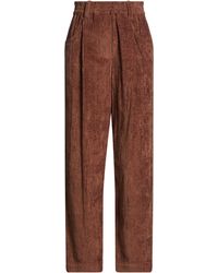 Brunello Cucinelli - Pants Cotton, Elastane - Lyst