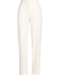 PT Torino - Ivory Pants Virgin Wool, Elastane - Lyst
