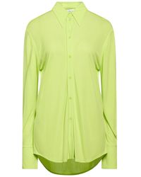 McQueen - Lime Shirt Viscose - Lyst