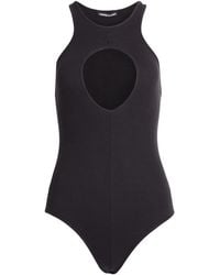 ANDREADAMO - Bodysuit Cotton, Elastane - Lyst
