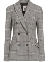 Semicouture - Light Blazer Polyester, Viscose, Wool, Elastane - Lyst