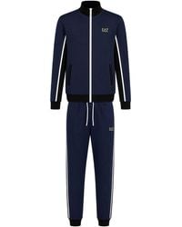 EA7 - Tracksuit Cotton - Lyst