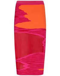 Missoni - Midi Skirt - Lyst