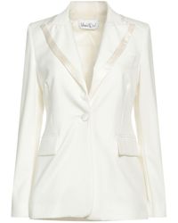VIRNA DRÒ® - Blazer Polyacrylic, Viscose, Elastane - Lyst