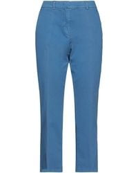 19.70 Nineteen Seventy - Midnight Pants Cotton, Elastane - Lyst