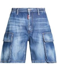 DSquared² - Denim Shorts - Lyst