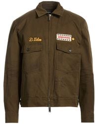 DSquared² - Military Jacket Cotton - Lyst