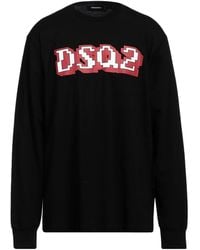 DSquared² - T-Shirt Cotton - Lyst