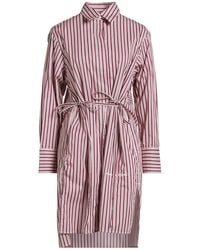 Maison Kitsuné - Mini Dress Cotton - Lyst