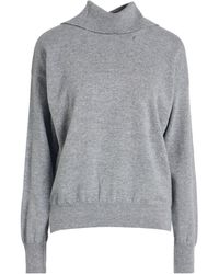 Peserico - Easy Turtleneck Wool, Cashmere, Polyester - Lyst