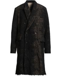 Uma Wang - Coat Virgin Wool, Alpaca Wool, Mohair Wool, Polyamide - Lyst