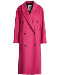 ANNIE PARIS - Coat Virgin Wool, Polyamide, Cashmere - Lyst