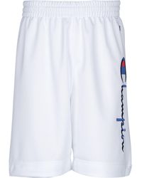 white champion shorts mens