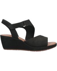 Femme Chaussures Chaussures à talons Sandales compensées SENSE LILY Sandales Clarks en coloris Noir 