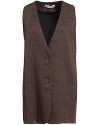 Attic And Barn - Tailored Vest Viscose, Linen, Wool, Polyamide, Polyester - Lyst