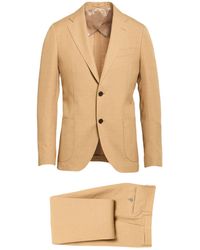 Lardini - Camel Suit Wool, Linen - Lyst