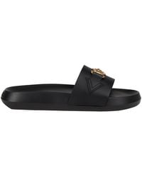 Versace - Sandals Leather - Lyst