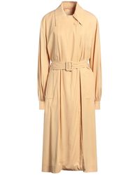 Jil Sander - Apricot Overcoat & Trench Coat Viscose - Lyst