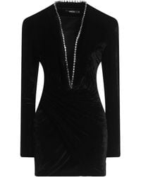 Amen - Mini Dress Viscose, Polyamide, Elastane, Brass, Glass - Lyst