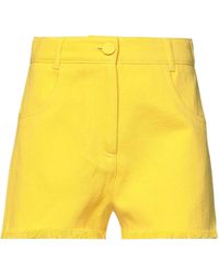 MSGM - Denim Shorts - Lyst