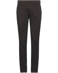 Dondup - Chocolate Pants Cotton, Elastane - Lyst
