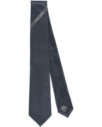 dunhill - Midnight Ties & Bow Ties Mulberry Silk - Lyst