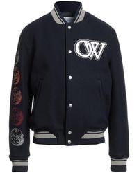 Off-White c/o Virgil Abloh - Midnight Jacket Virgin Wool, Polyamide - Lyst